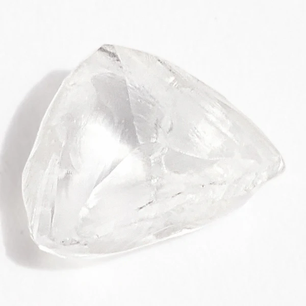 Uncut rough diamonds for industrial and jewellery applications